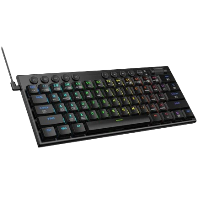 CLAVIER GAMING MÉCANIQUE REDRAGON K632 PRO NOCTIS 60% RGB