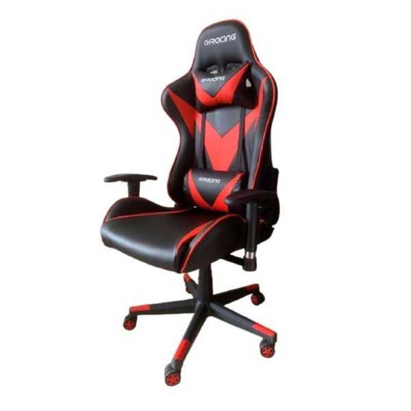 CHAISE PILOTE GAMING CHRACING NOIR ET ROUGE